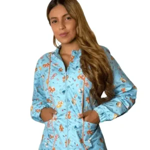 Conjunto Antifluido Doble Bolsillo Figuras Manga Larga